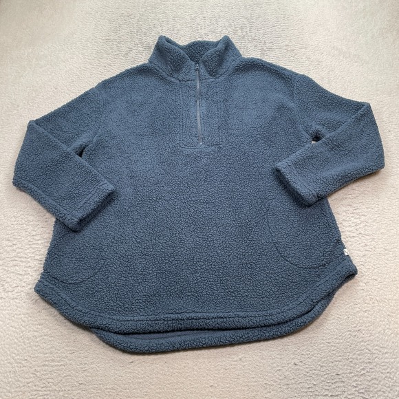 UGG Australia Sweaters - Koolaburra by UGG Brushed Back Sherpa Pullover Women's Size Large A458762